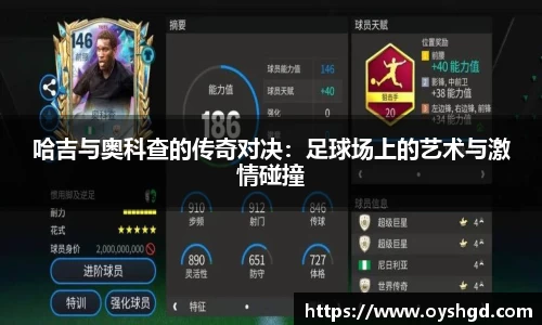 哈吉与奥科查的传奇对决：足球场上的艺术与激情碰撞